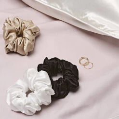 Trio De Chouchous En Soie 7 Trio De Chouchous En Soie -Magasin De Cosmétiques Venus Gaia chouchou